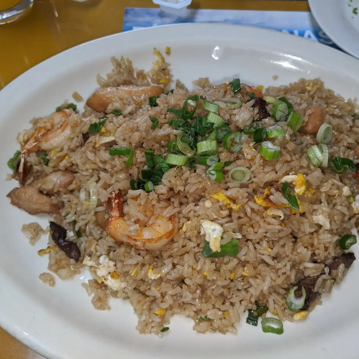 Arroz Chaufa De Mariscos