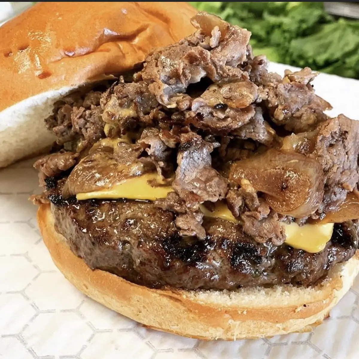 Philly Cheese Burger