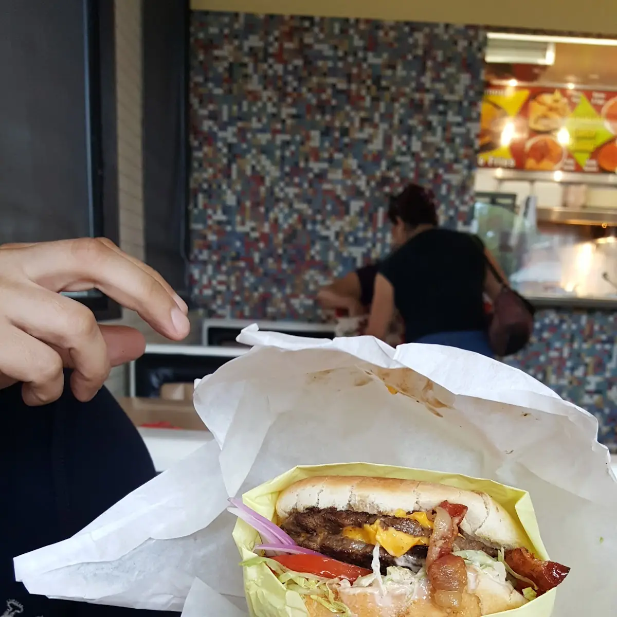 Double Bacon Cheese Burger