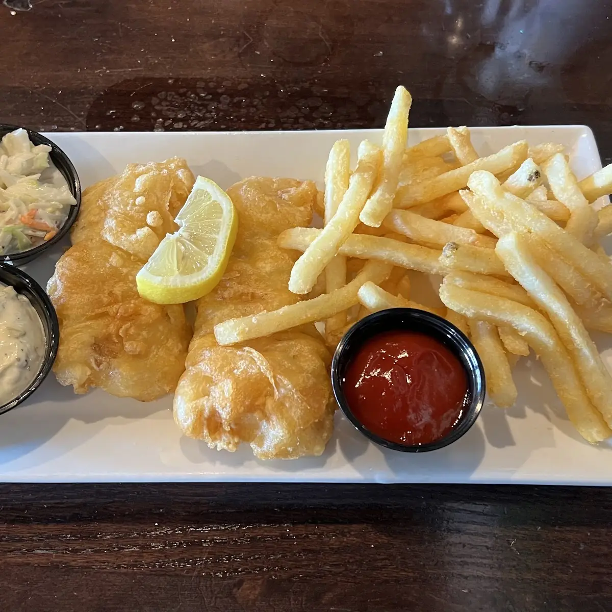 Half Order of Fish and Chips