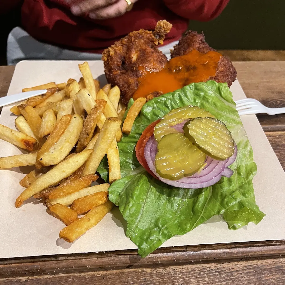Buffalo Chicken Burger