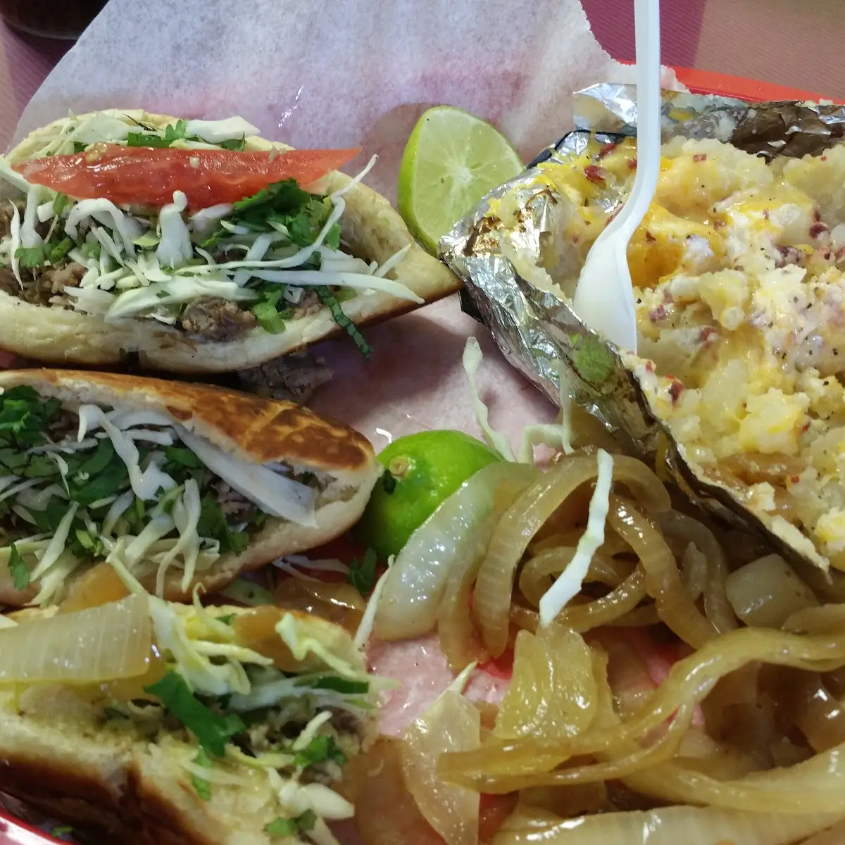 Lonches and Tacos Combo