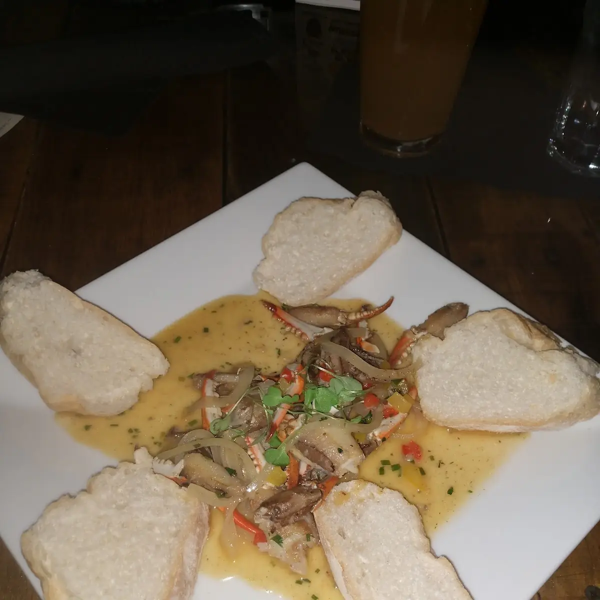 Sauteed Crab Claws