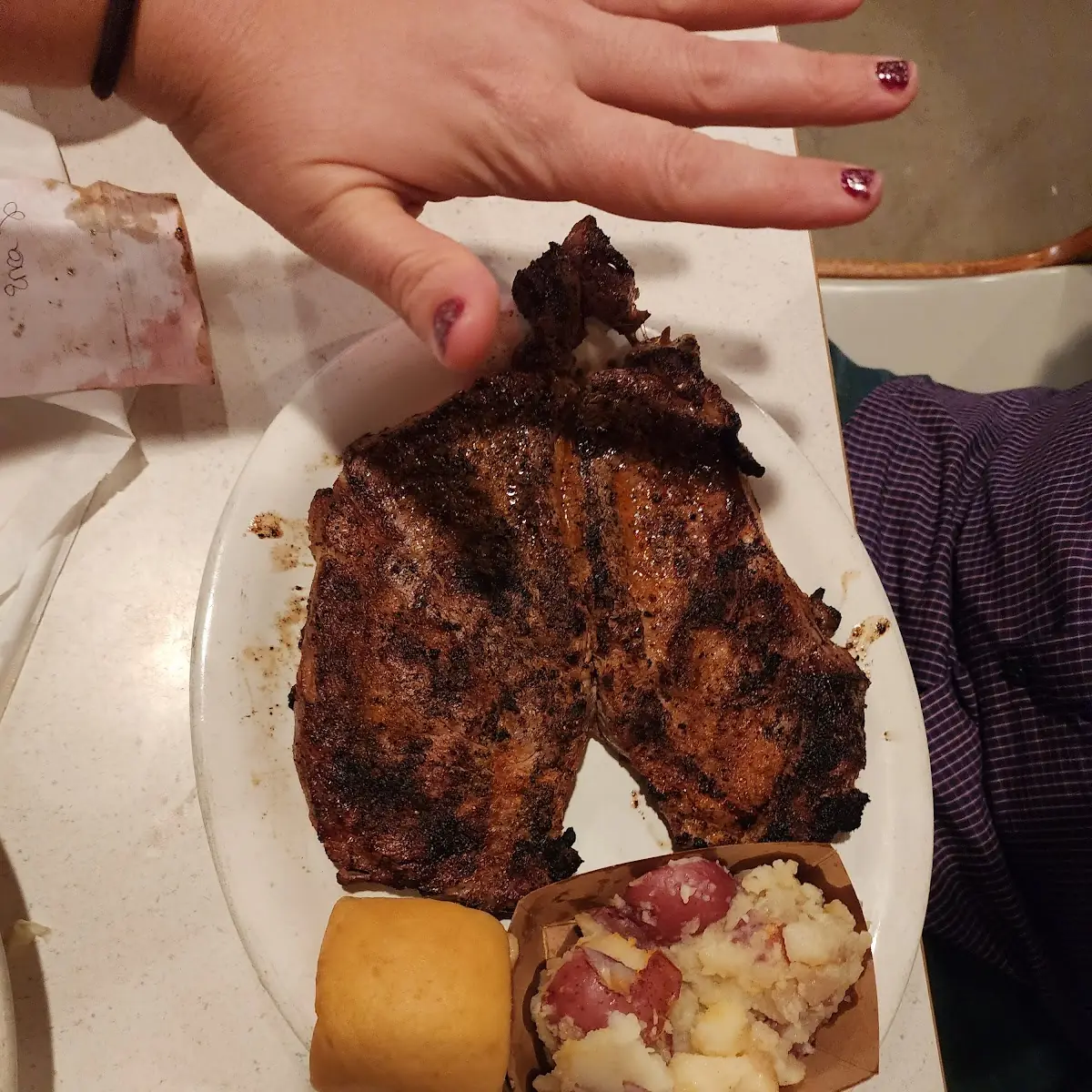 16 Oz Butterfly Cut Ribeye Steak
