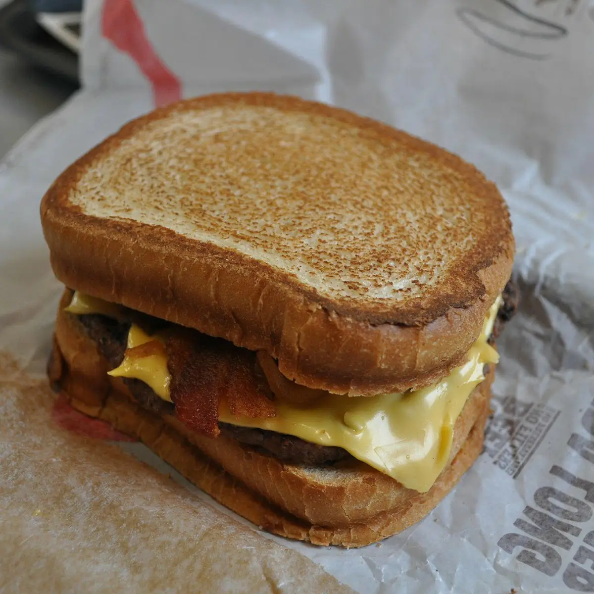 Sourdough Bacon Cheeseburger