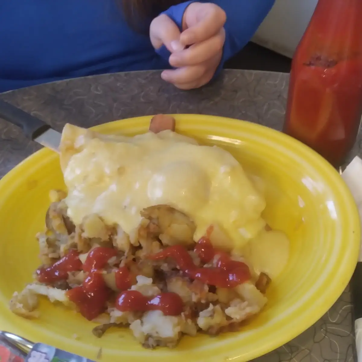 Eggs Benedict with Home Fries