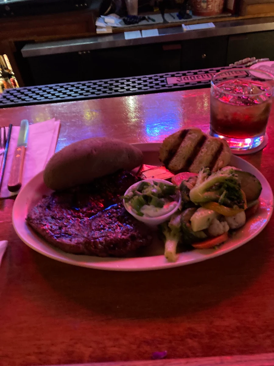 Top Sirloin Grilled Vegetables