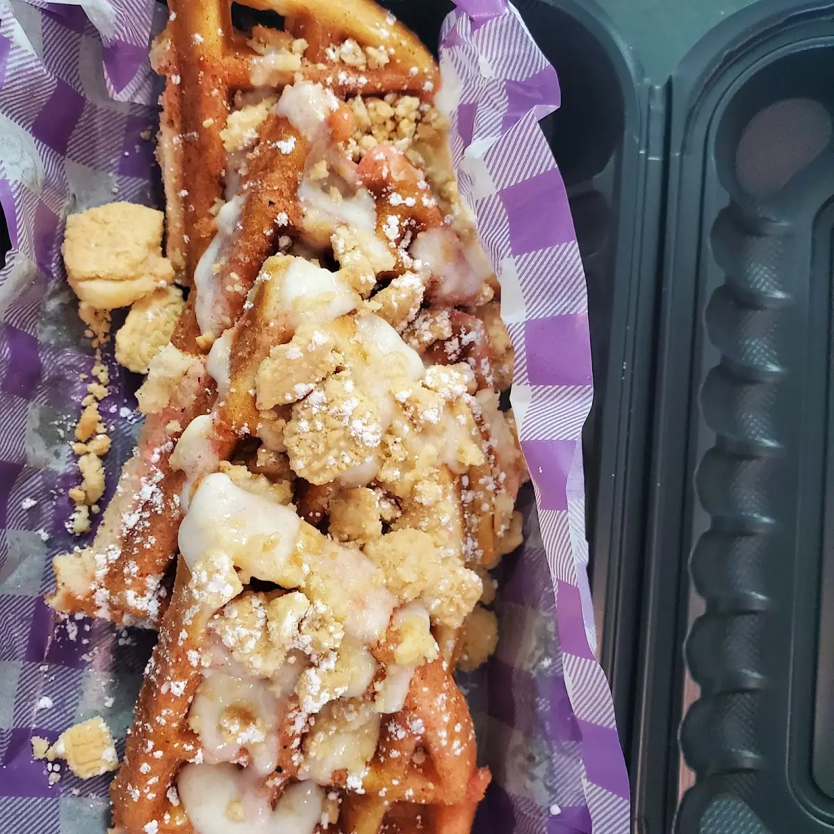 Strawberry Shortcake Waffles