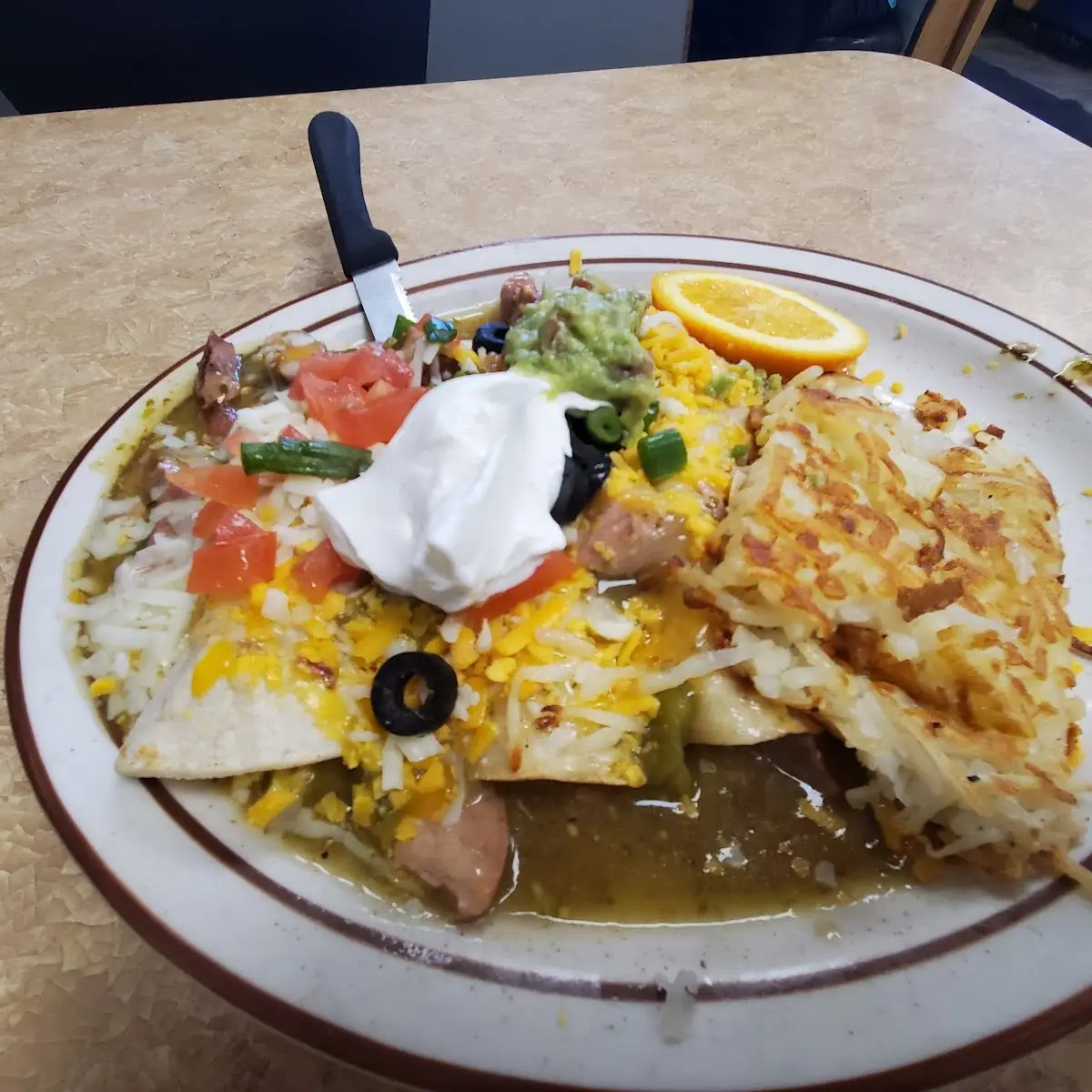 Enchiladas Verdes