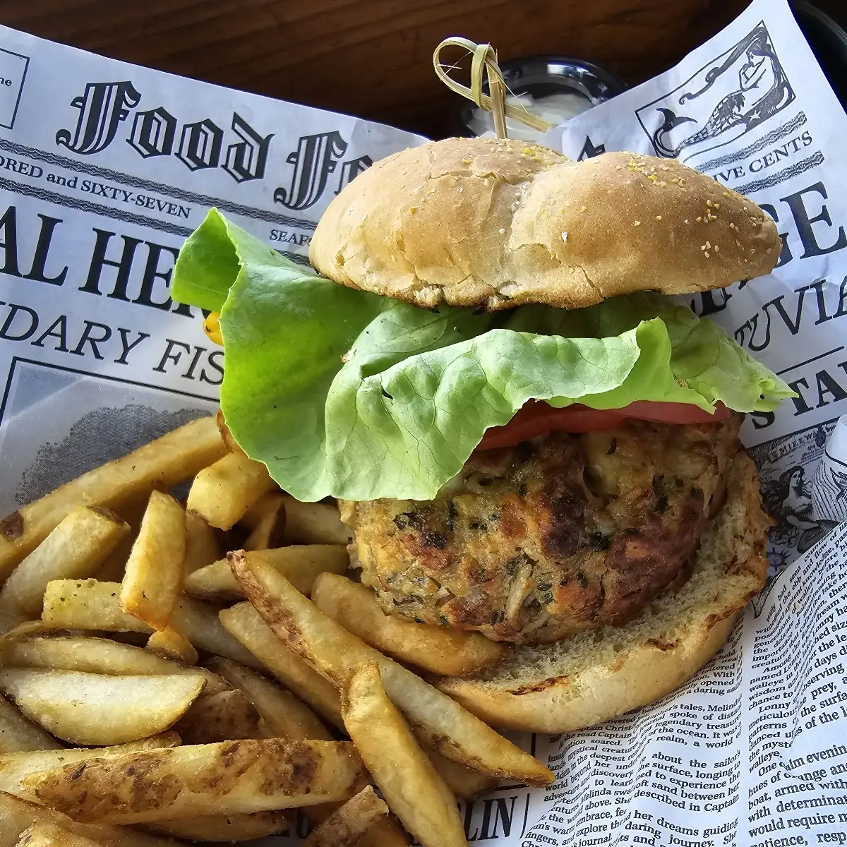 Crab Cake Sandwich