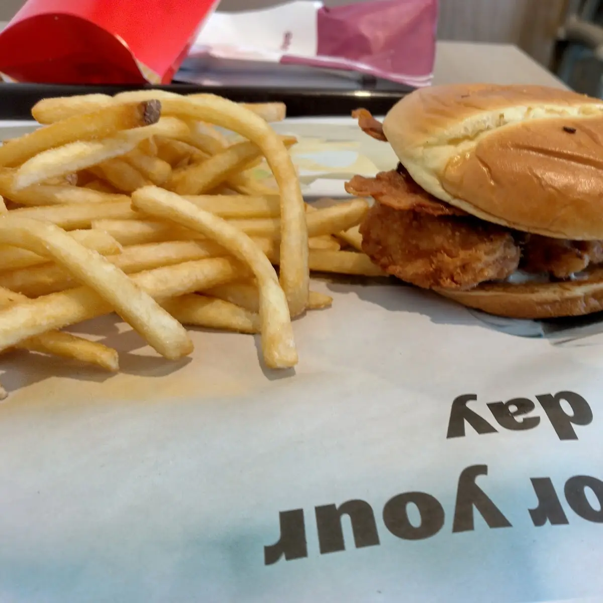 Crispy Bacon Ranch Sandwich
