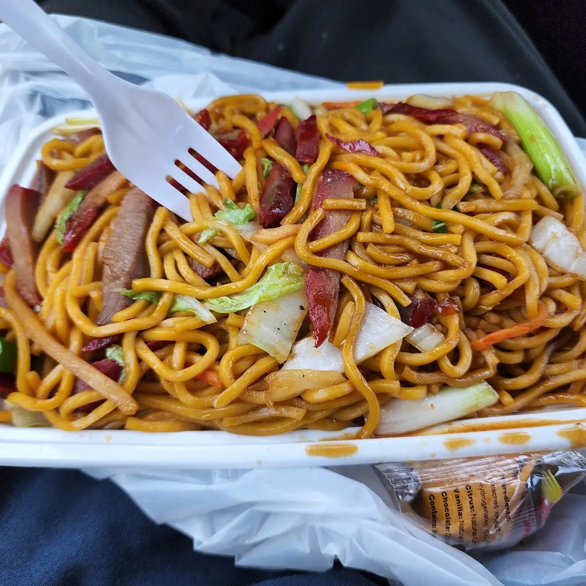 Roast Pork Lo Mein
