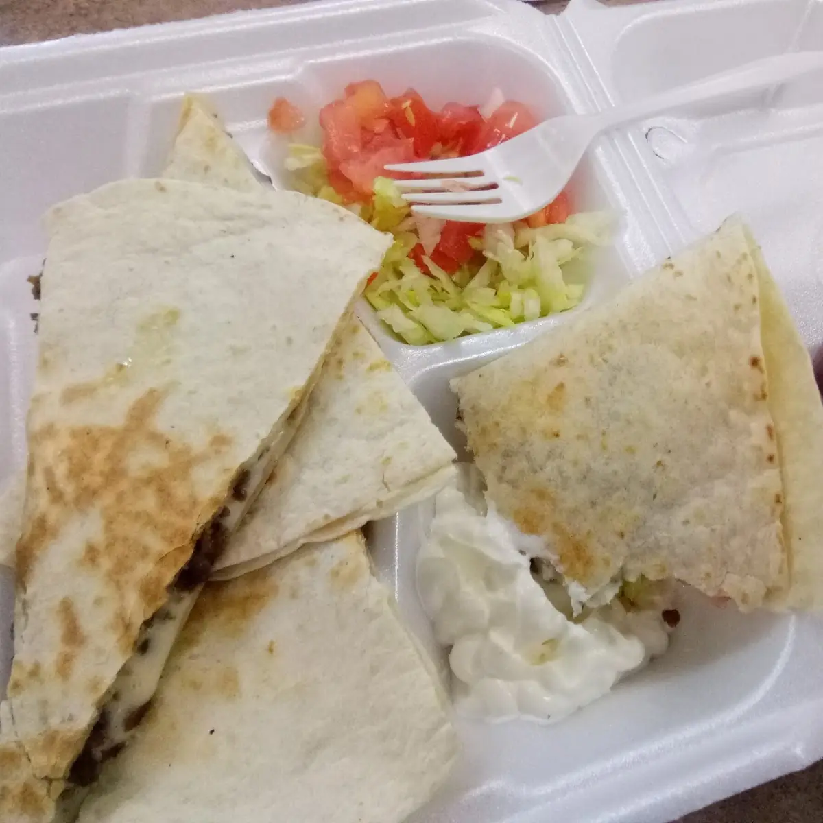 Ground Beef Quesadilla