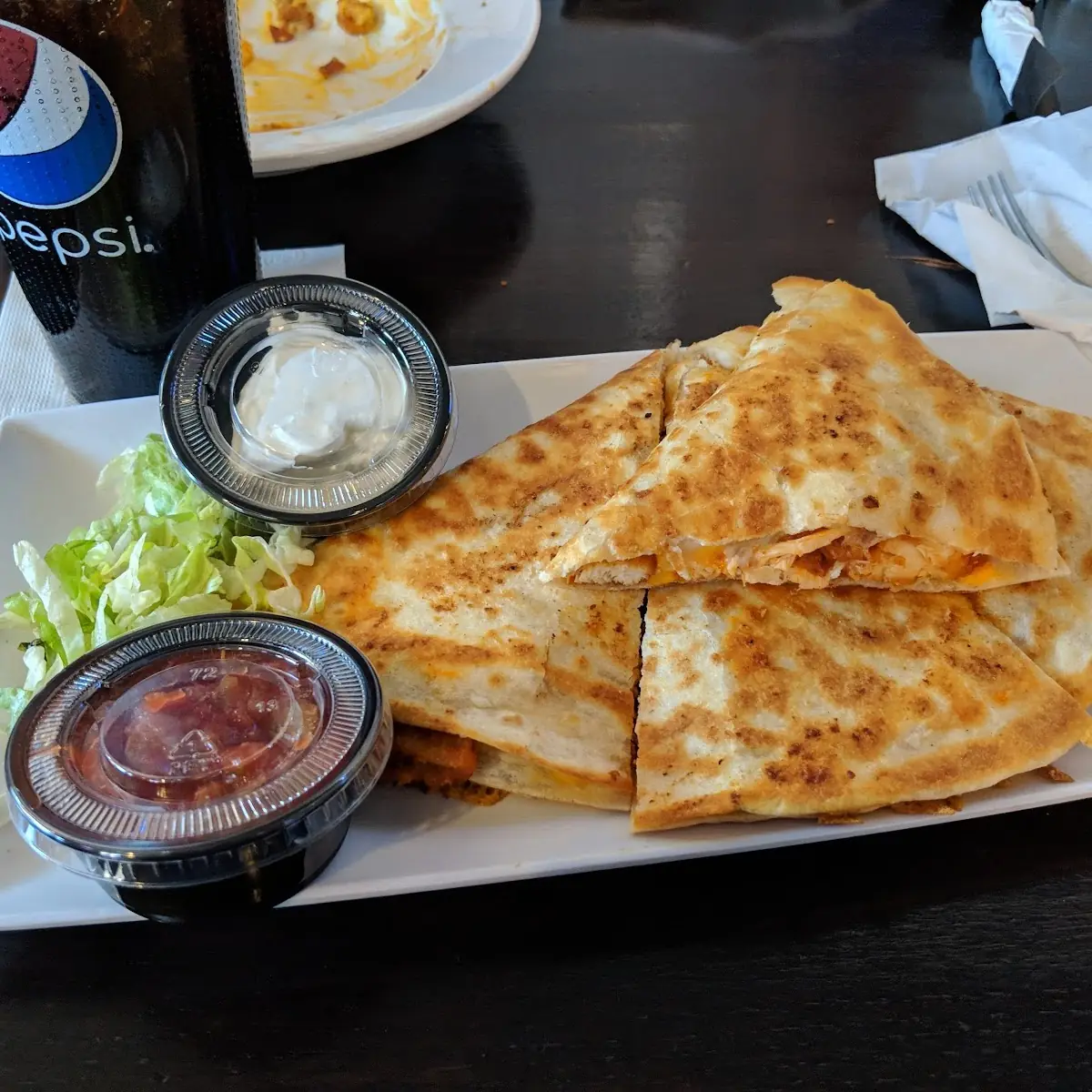 Buffalo Chicken Quesadilla