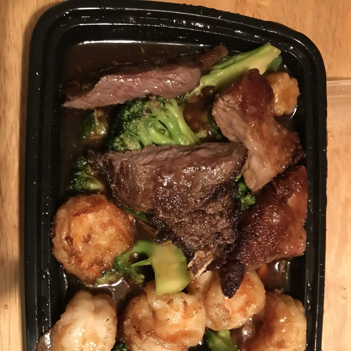 Filet Mignon and Shrimp