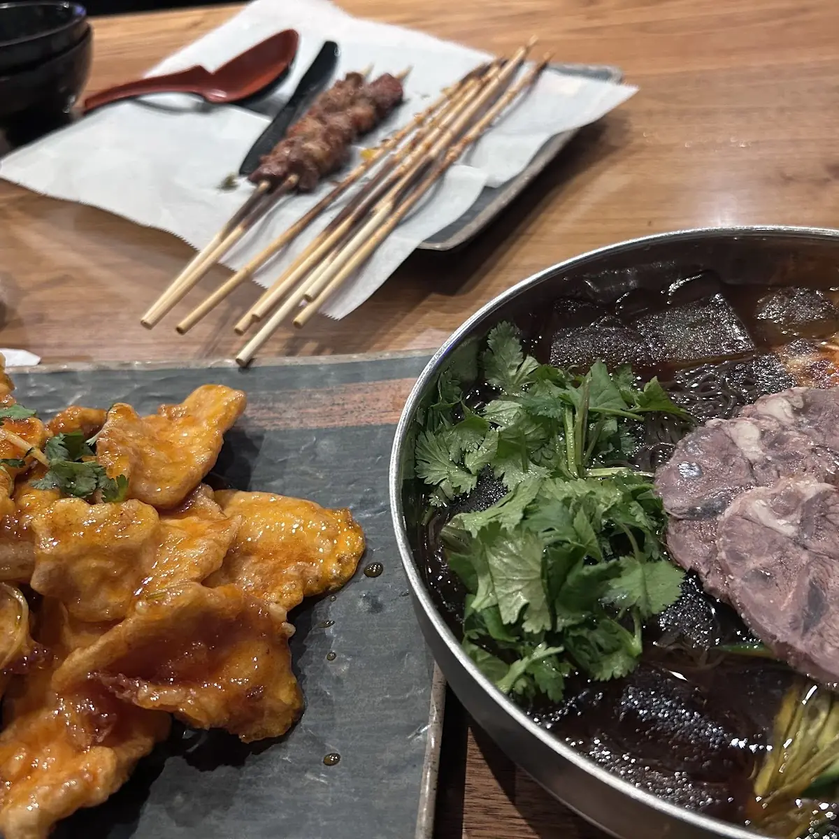 Deep Fried Pork and Cold Noodles