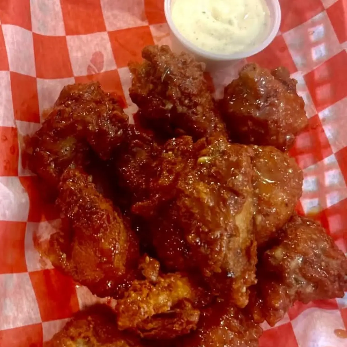 BBQ Bone-In Chicken Wings