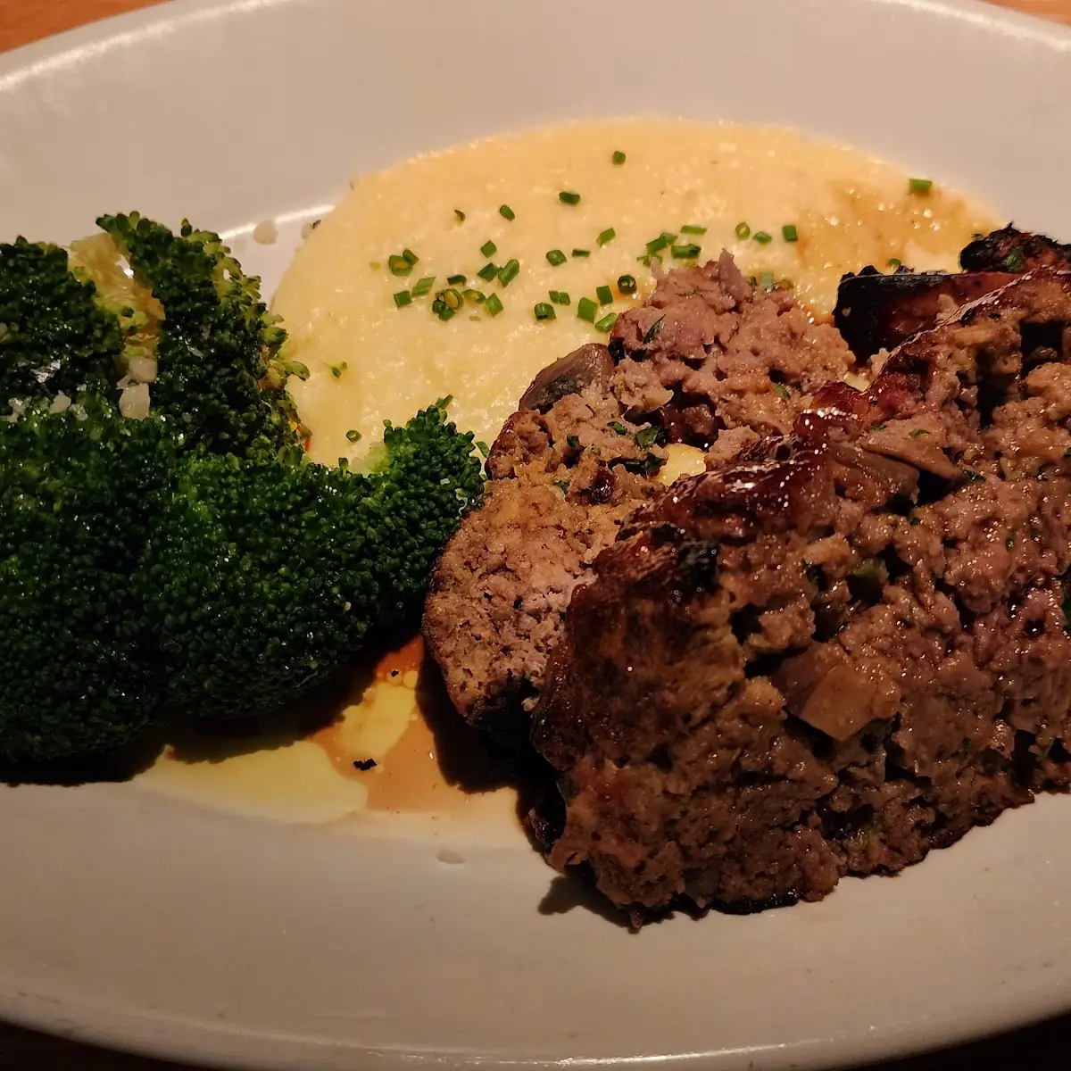 Wild Mushroom Meatloaf