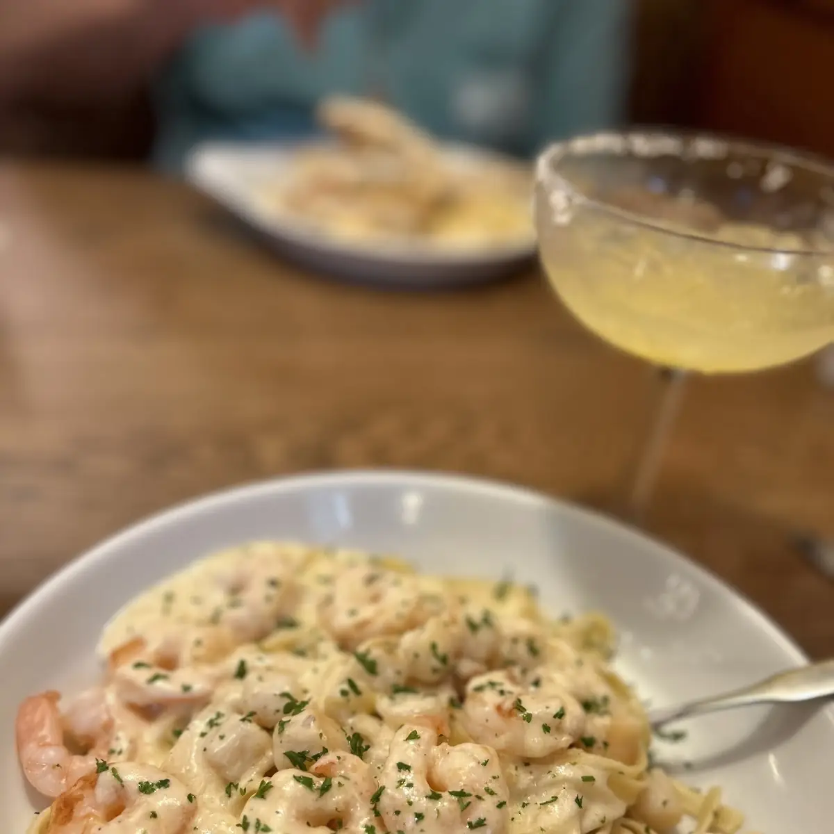 Shrimp Alfredo
