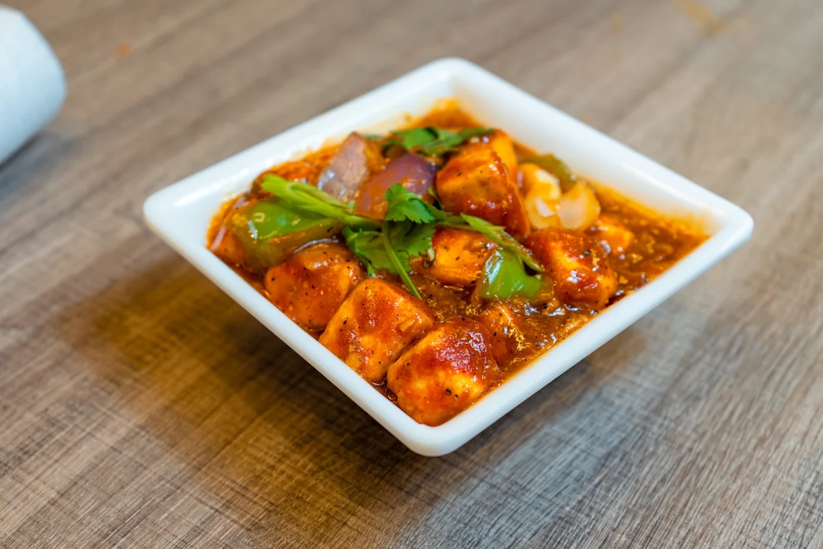 Chillie Paneer, Rajdhani Sweets & Restaurant | Dundas West