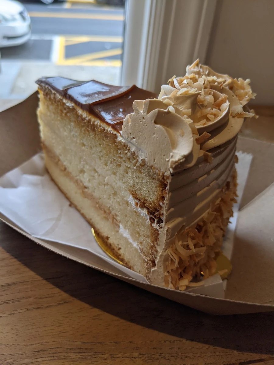 Dulce De Leche Chantilly Cake Slice