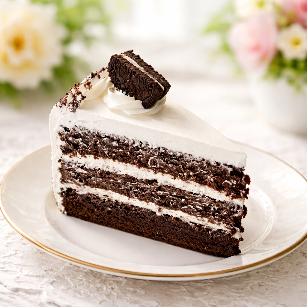 Oreo Cake Slice