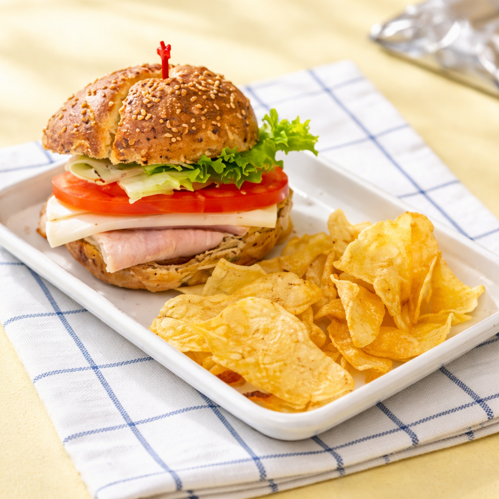 Turkey Lettuce Tomato Multigrain Croissant