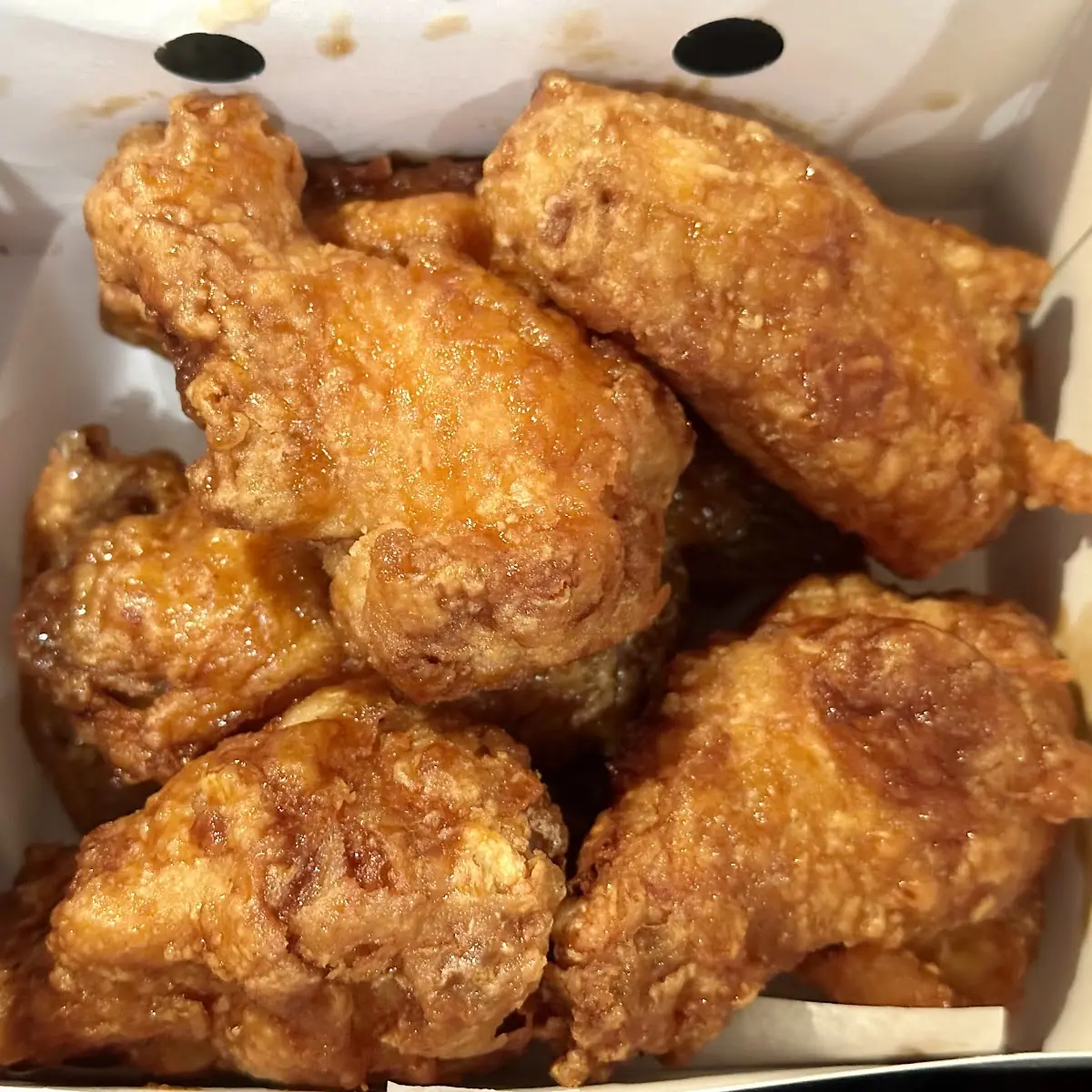Wings with Soy Garlic Sauce