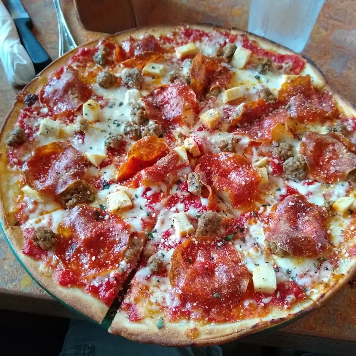3 Meat Pizza Gluten Free