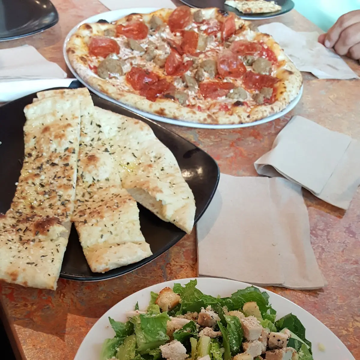Chicken Caesar Salad with Chicken