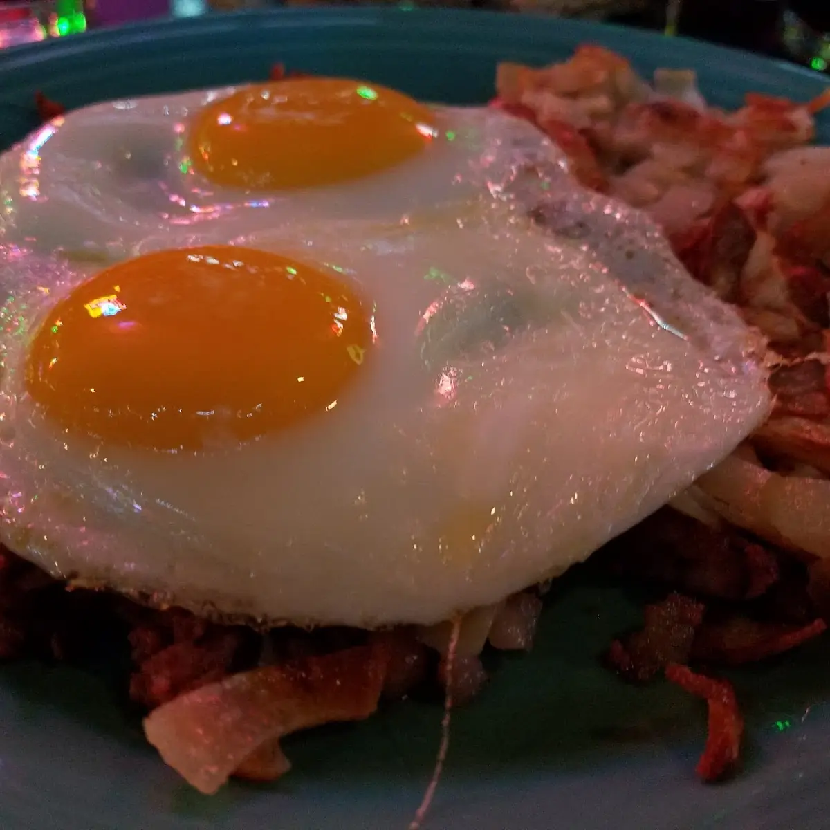 Corned Beef Hash and Eggs