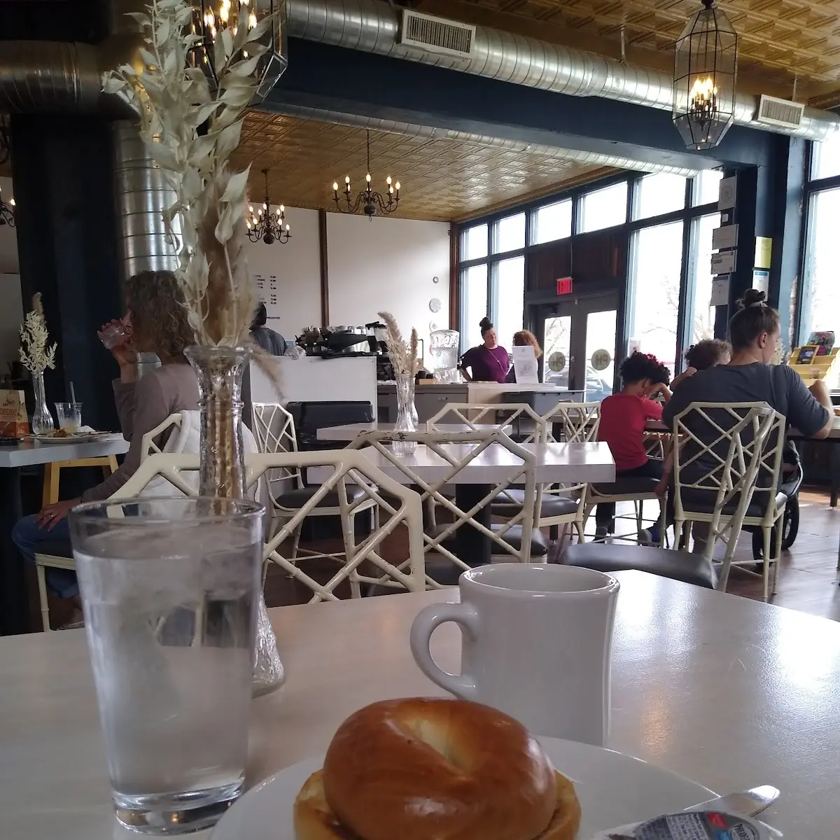Plain Toasted Bagel