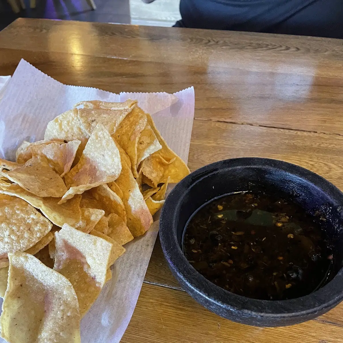Chips and Salsa Verde