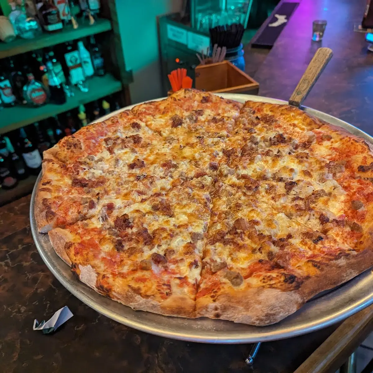 Bacon Cheeseburger Pizza