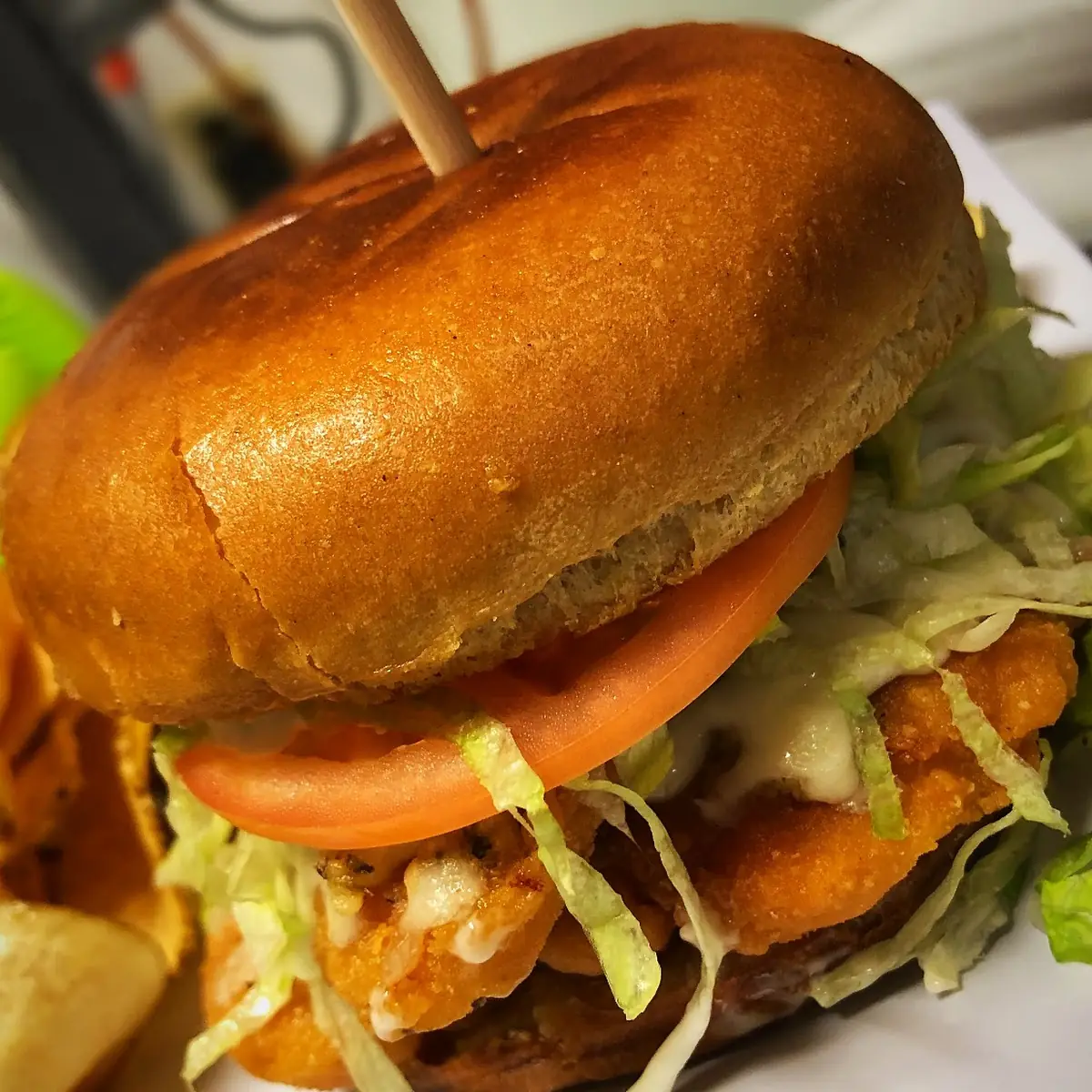 Kickin' Bourbon Burger