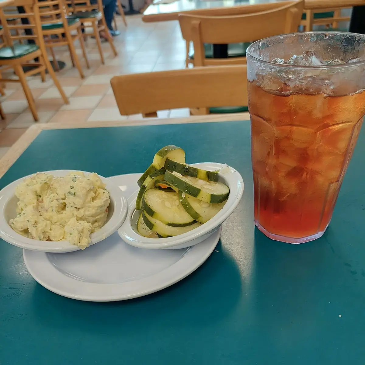Potato Salad and Cucumber Salad Sides