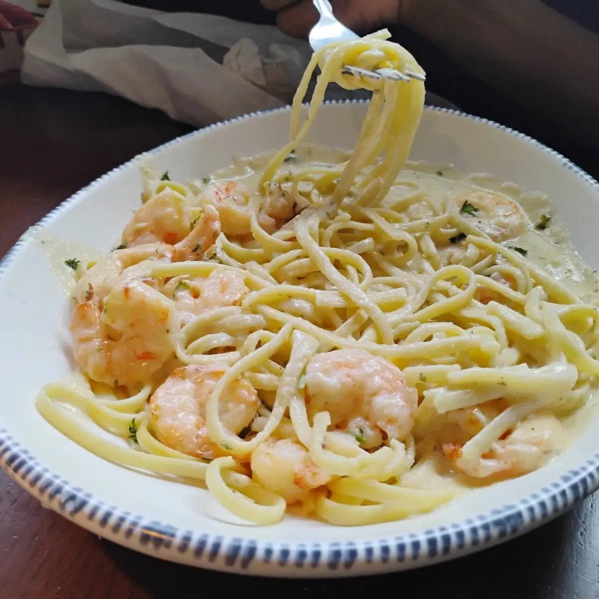 Shrimp Alfredo