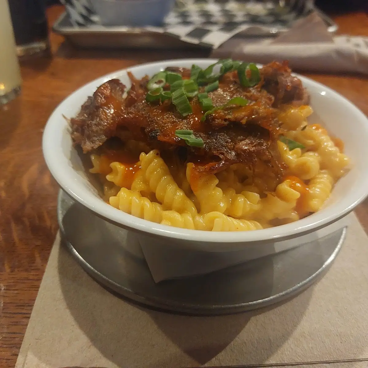 Crispy BBQ Pork Mac
