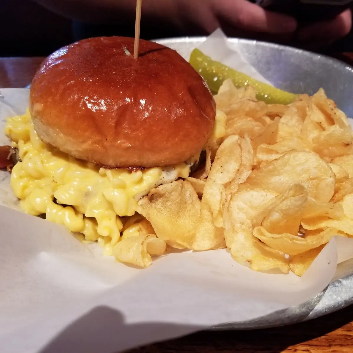 Mac and Cheese Burger
