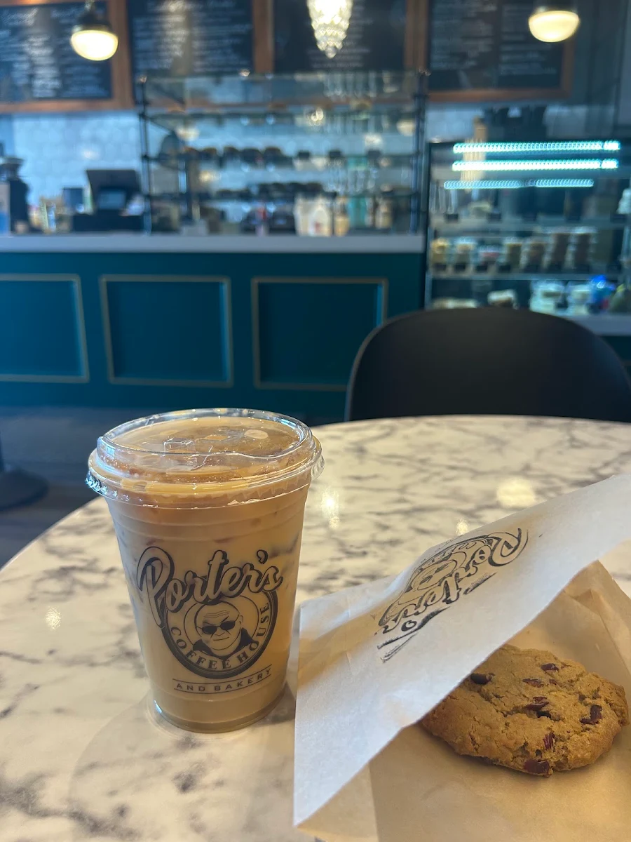 Latte and Cookie