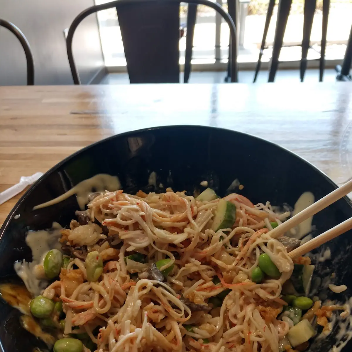 Sharon’S Choice Rice Bowl with Crab