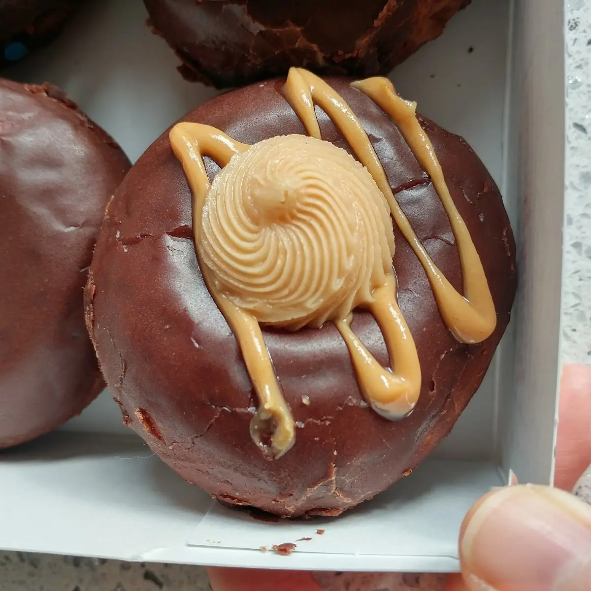 Chocolate Glazed Peanut Butter Mini