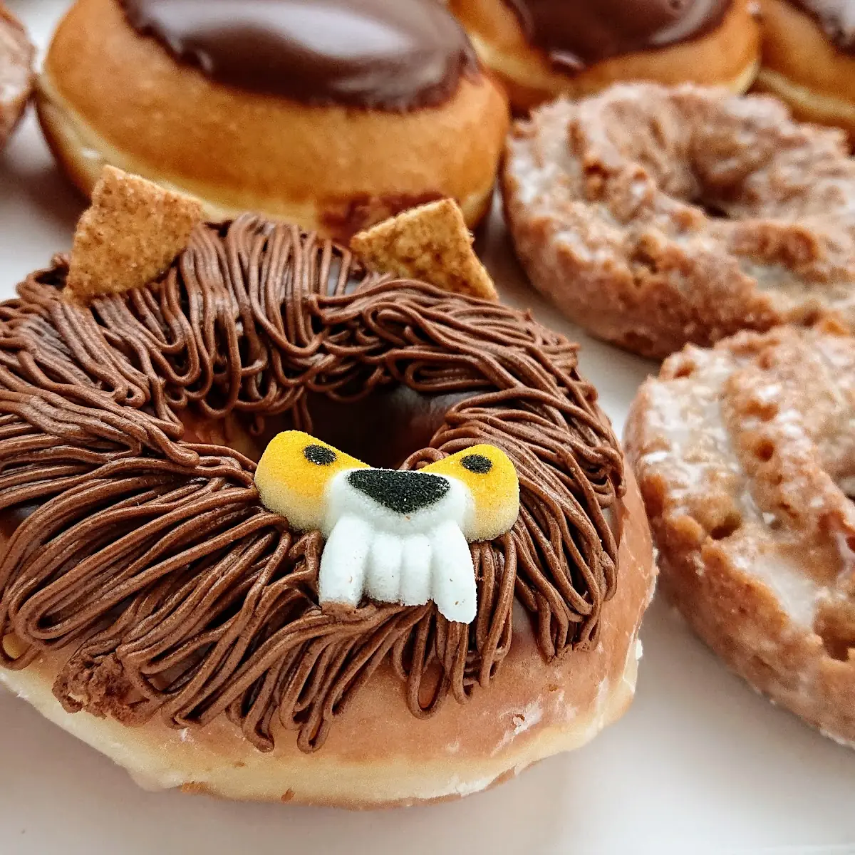 Chocolate Iced Custard Filled