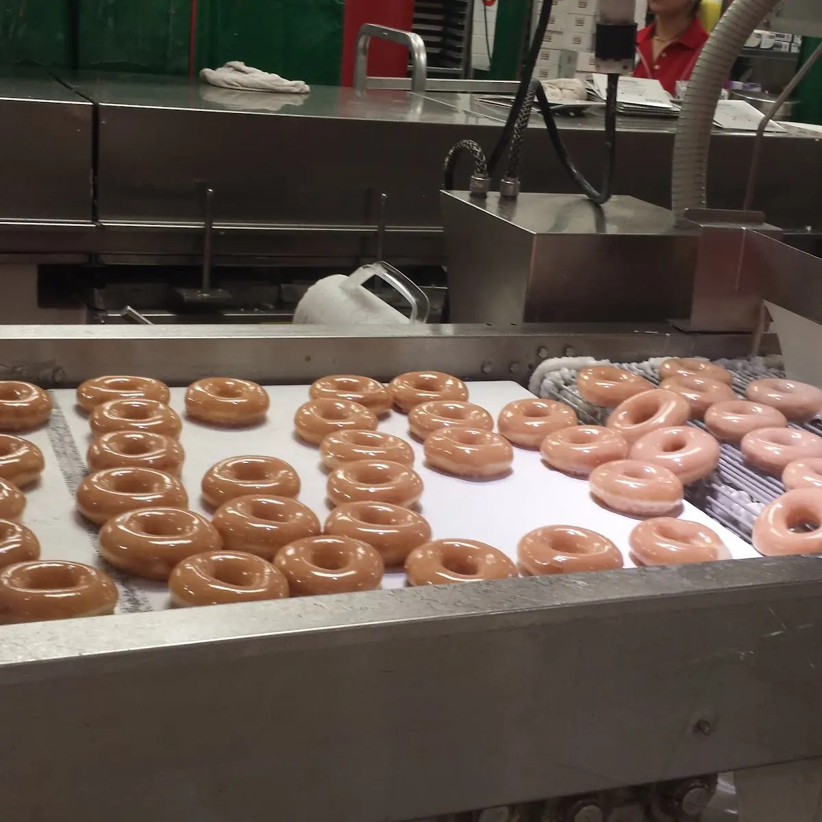 Fresh Hot Original Glazed Donuts