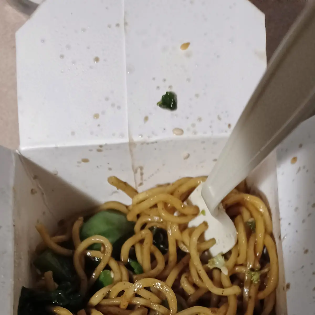 Turkey Meatballs Spinach Wheat Noodles Scrambled Eggs