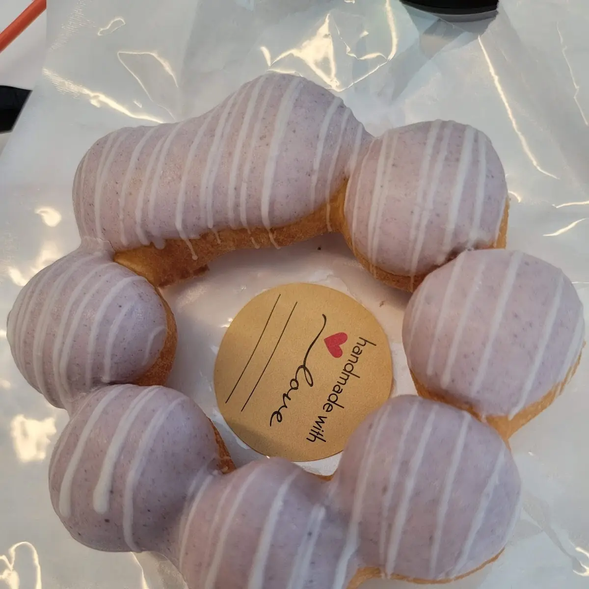 Taro Mochi Donut