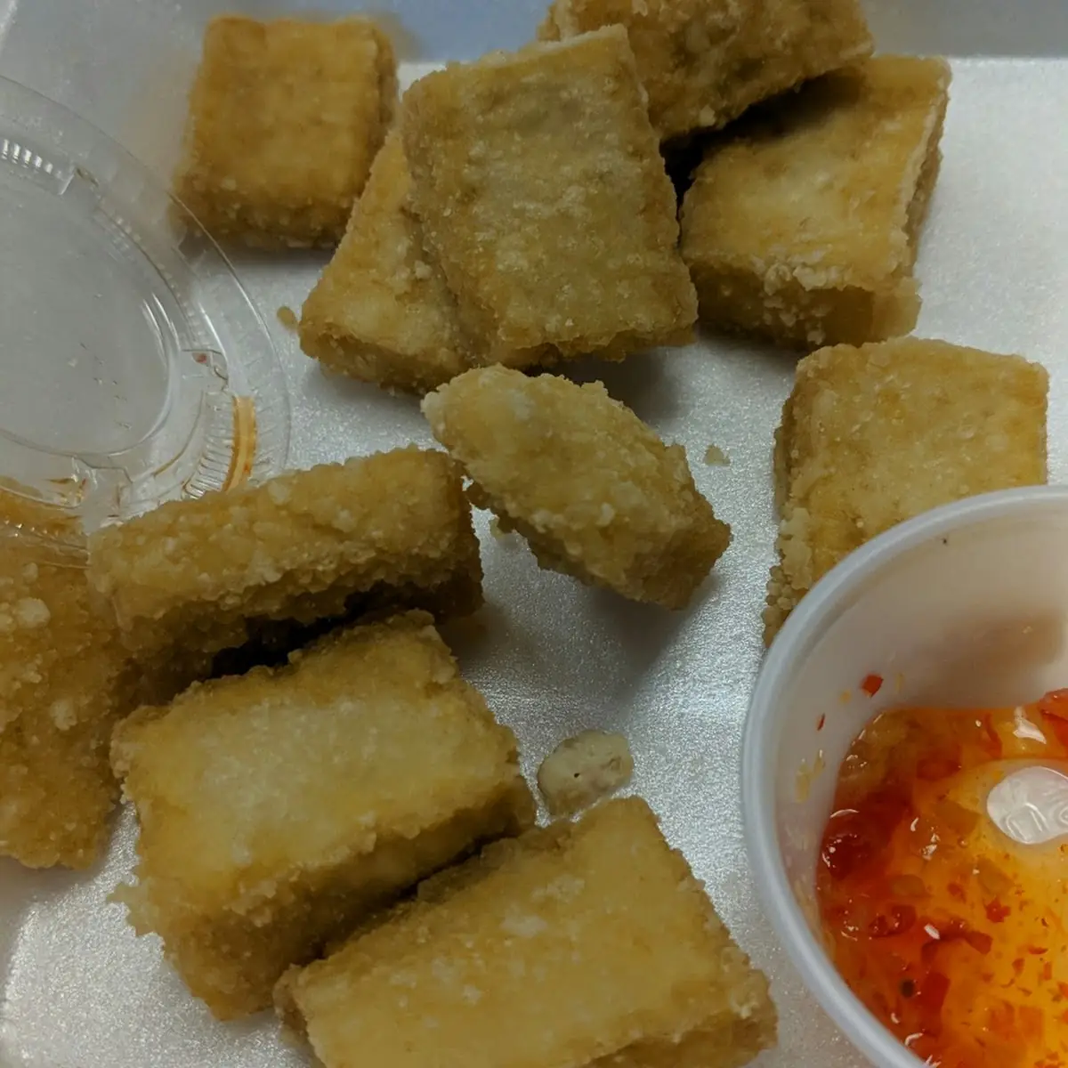 Fried Tofu with Mixed Vegetables