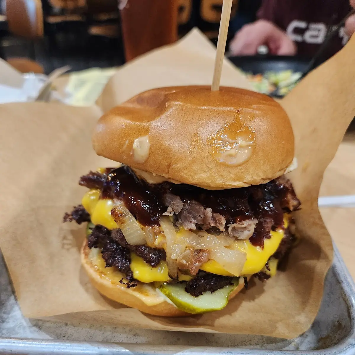 Smoked Brisket Burger