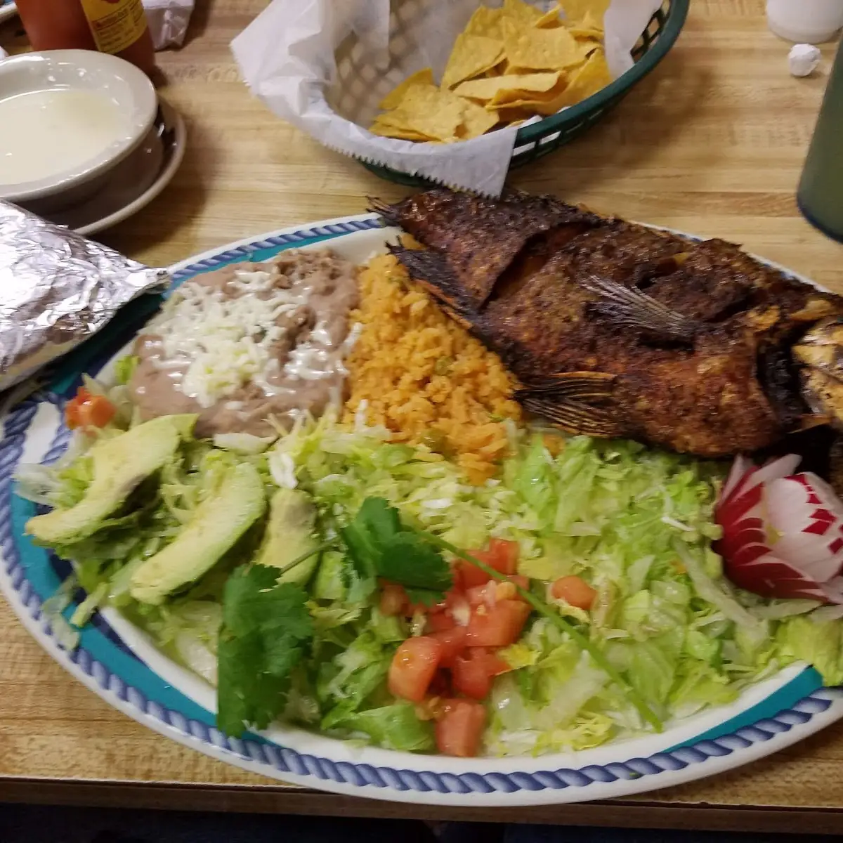 Mojarra Frita Fried Tilapia