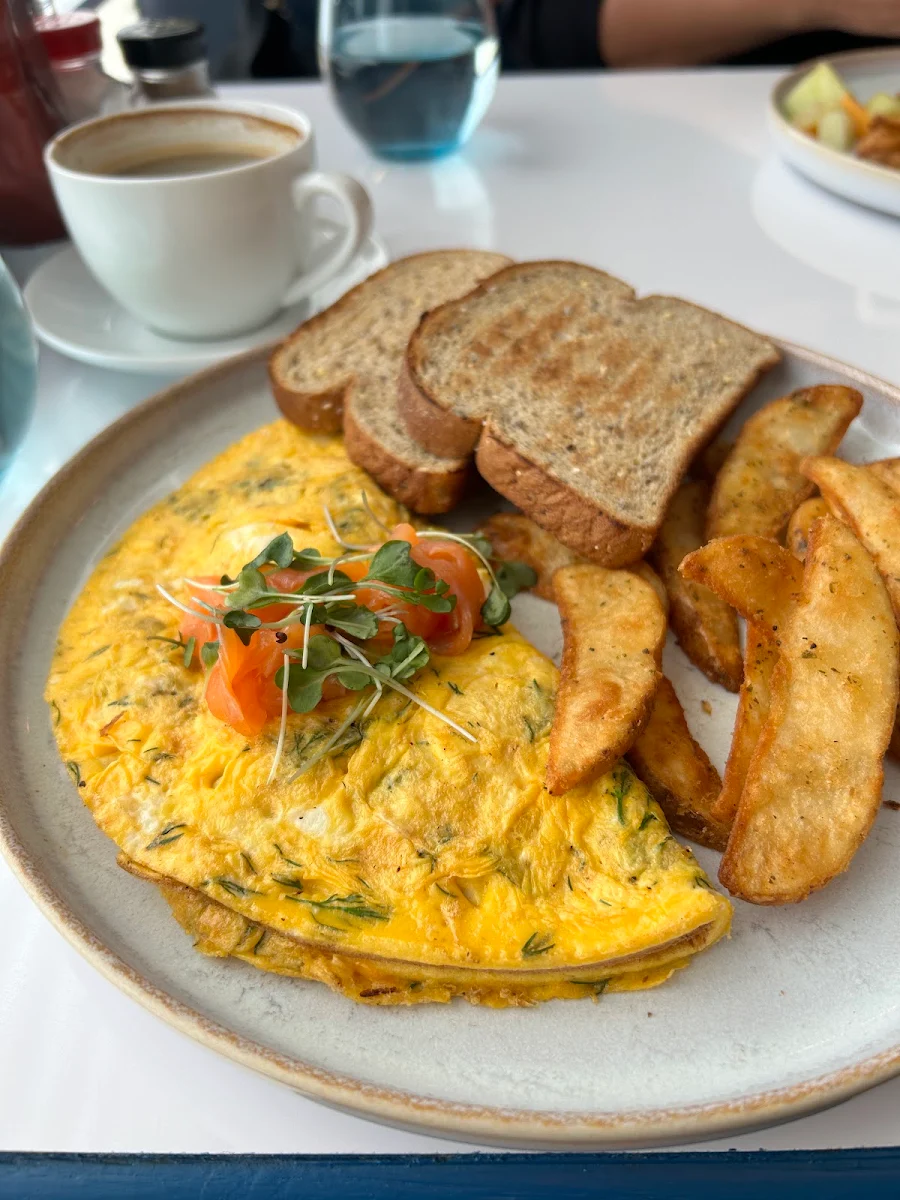 Smoked Salmon Omelette